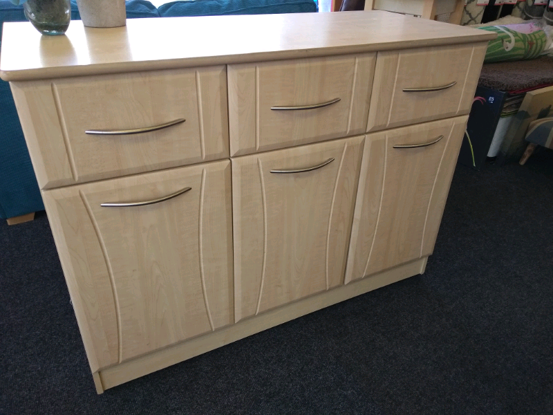 BHF light oak effect laminate modern sideboard in Huddersfield