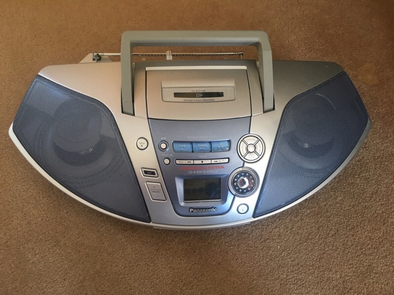 Panasonic RX-ES27 Radio/Cassette/CD with remote control REDUCED | in ...