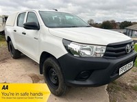 2020 Toyota Hilux 2.4 D-4D Active 4WD Euro 6 4dr (3.5t) PICK UP Diesel Manual
