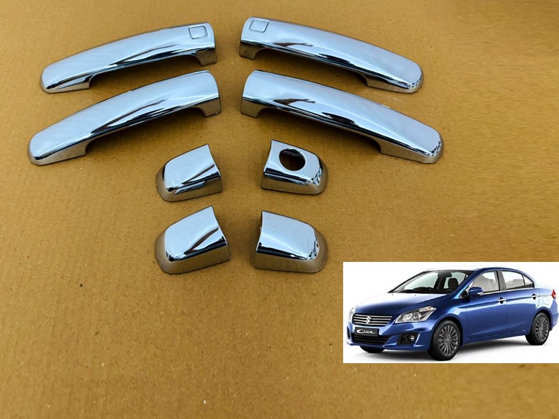 Chrome Handles Door Latch Cover for Suzuki Ciaz + Free Shipping