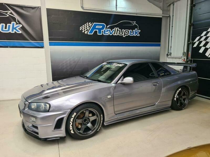 2000 NISSAN R34 SKYLINE + Z TUNE CONVERSION + R34 REPLICA in Deeside