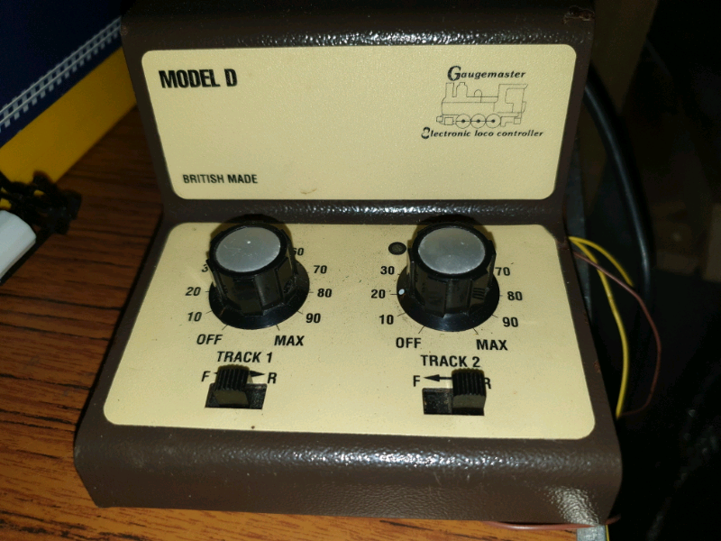 Gaugemaster Model D Twin model railway controller used in Rosyth, Fife Gumtree