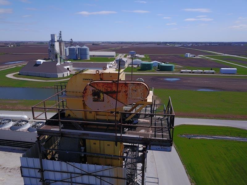 Tramco Bucket Elevator Leg, Dual buckets.  Excellent condition.  Built 2005.