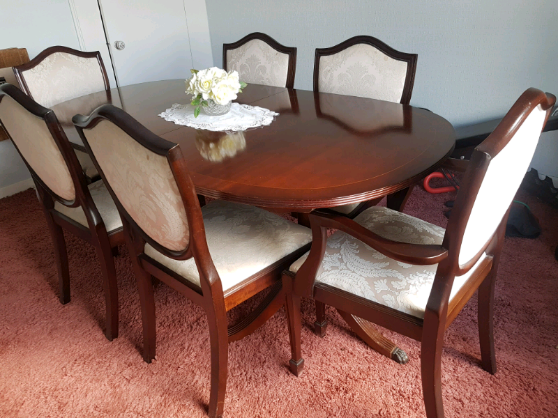 BRIDGECRAFT Mohoganay Dining Table Set in Norwich, Norfolk Gumtree