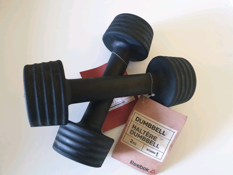 Men S Health Rubber Dumbbell Set 2 X 15kg Gym Weights Brand New Boxed Pair In Angel London Gumtree
