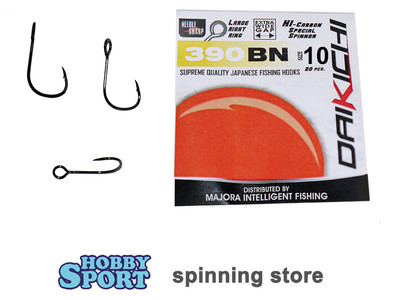 AMI DAIKICHI SERIE 390 BN SIZE 8 SINGLE HOOK RICAMBIO SPOON SPINNING AREA TROUT