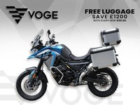 Voge 650 DS NEW LIMITED TIME OFFER : Free full lugage worth 1200 650DS 