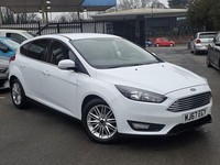 2017 Ford Focus 1.0 EcoBoost 125 Zetec Edition 5dr Auto HATCHBACK PETROL Automat