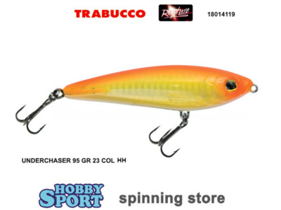 UNDERCHASER 95 COLORE HH ORANGE GOLD ARTIFICIALE SINKING 23 GR SPINNING MARE