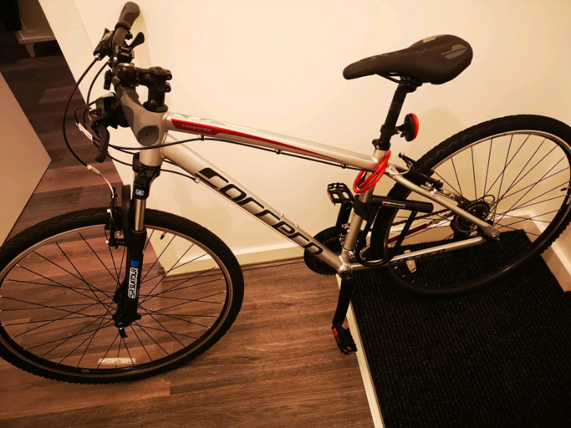 carrera crossfire 1 hybrid bike