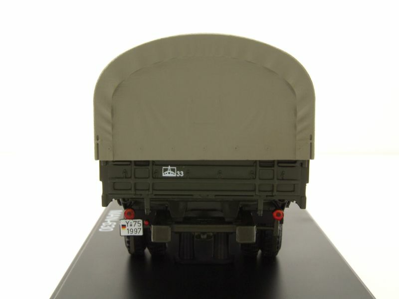 MAN 630 Pritsche Plane LKW Bundeswehr olivgrün Modellauto 143 Premium ClassiXXs