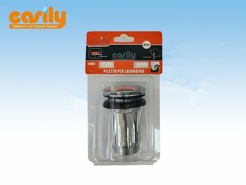 Tappo Piletta Scarico Per Lavabo Bidet Lavandino DT-D105A 52557 dfh