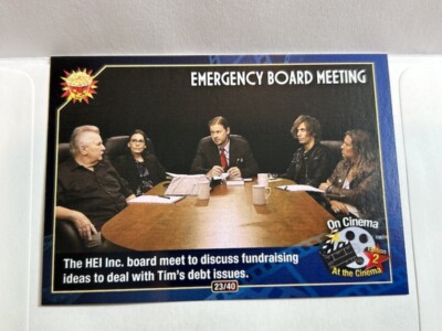 On Cinema at the Cinema Second Edition 2 Trading Cards You Pick 'Em