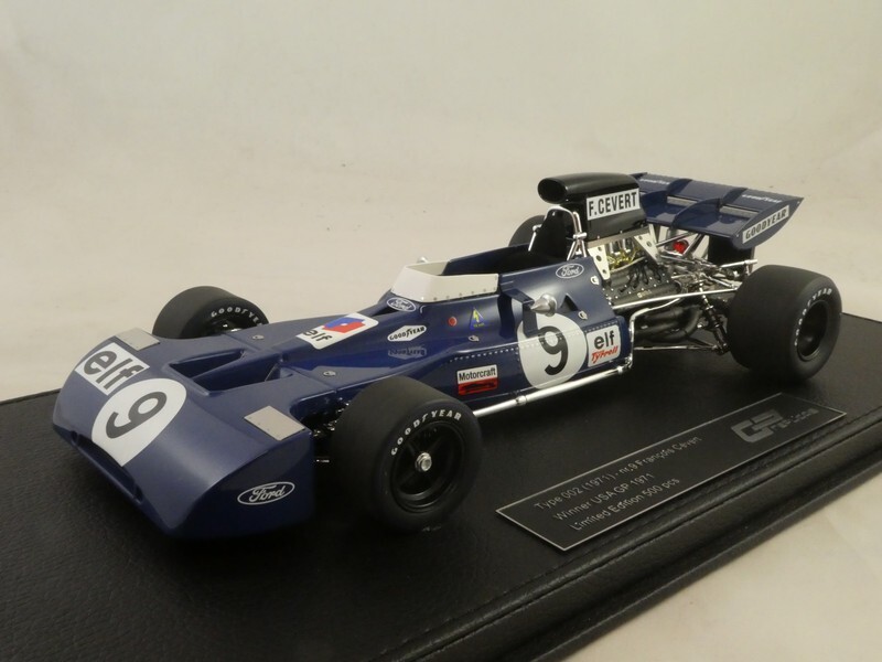 Gpreplicas Tyrrell 003 #9 Francois Cevert Winner Usa Gp 1971