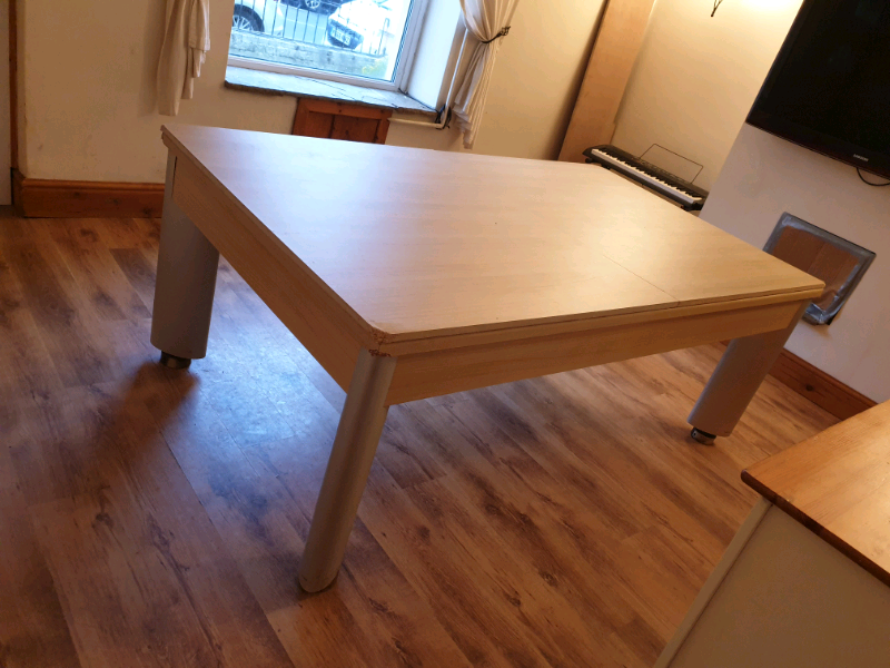 7 x 4 slate bed pool table