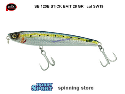 MOLIX  SB 120 B   STICK BAIT 26 GR  col SW 19 REAL SARDA SPINNING MARE