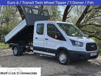 2018 Ford Transit Tipper 350 L3 Rwd Crew Cab Tipper 2.0 Tipper Diesel Manual