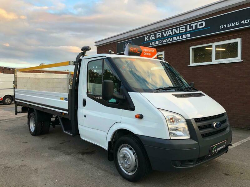 FORD TRANSIT 2.4 TDCi 115PSi 350EF 14FT DROPSIDE PICKUP 45,000 MILES