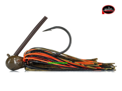MOLIX GT FOOTBALL JIG 1/2 OZ GR 14 COL 109 SPANISH CRAW SPINNING BLACK BASS