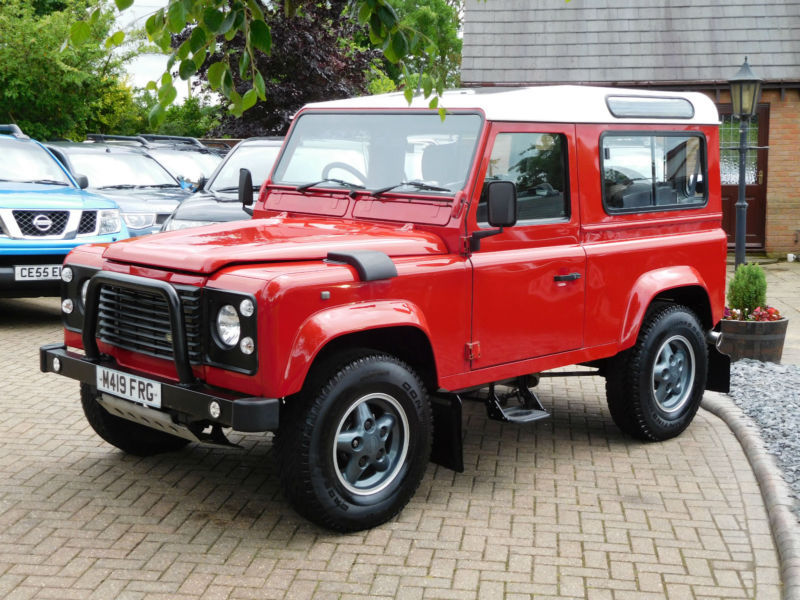 1994 M Reg Land Rover DEFENDER 90 COUNTY SW TDI 300 TDI Galvanised