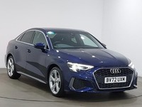 2022 Audi A3 30 TFSI S Line 4dr S Tronic SALOON PETROL Automatic