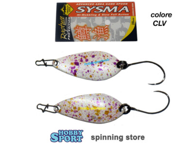 SYSMA SPOON 2,6 GR CLV WHITE YELLOW PURPLE 18808365 AREA TROTA RAPTURE TRABUCCO