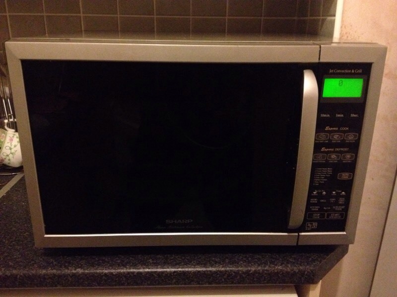 Sharp Jet Convection & Grill microwave 900 watt (platinum collection