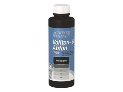 Voll- und Abtönfarbe Anthrazitgrau 500 ml