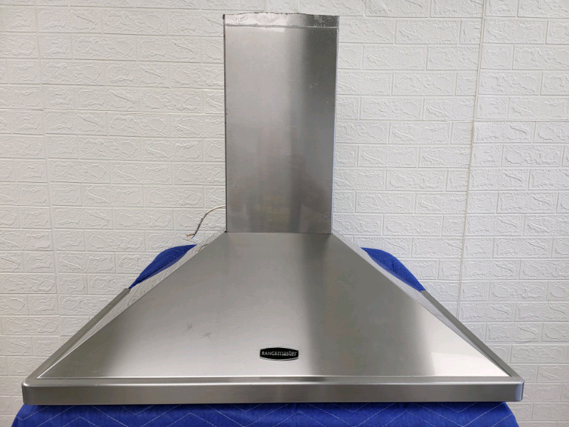 Rangemaster Extractor Fan Hood in Stainless Steel and 90cm wide. in