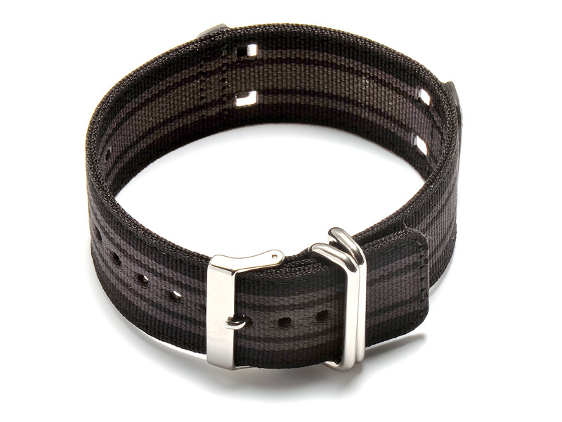 Bracelet Cuir Noir Casio Pour Montre EF-509L-1AV – Coutures Blanches, Neuf Sous étui