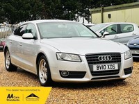 2010 Audi A5 2.0 TFSI Sportback 5dr Petrol Manual Euro 5 (s/s) (180 ps) HATCHBAC
