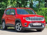 2020 Jeep Renegade 1.0 T3 GSE Limited 5dr Hatchback Petrol Manual
