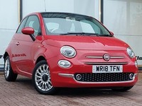 2018 Fiat 500 1.2 Lounge 3dr HATCHBACK PETROL Manual