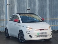 2022 Fiat 500C 87kW Red 42kWh 2dr Auto Convertible Electric Automatic