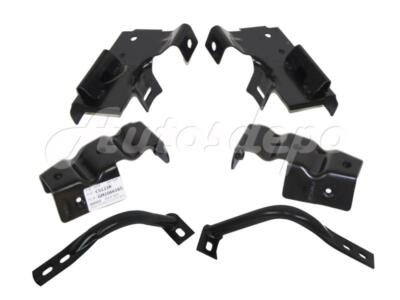 Front Bumper Outer bracket Impact Brace 6pcs For Sierra 1500 STD EXT cab 03-07