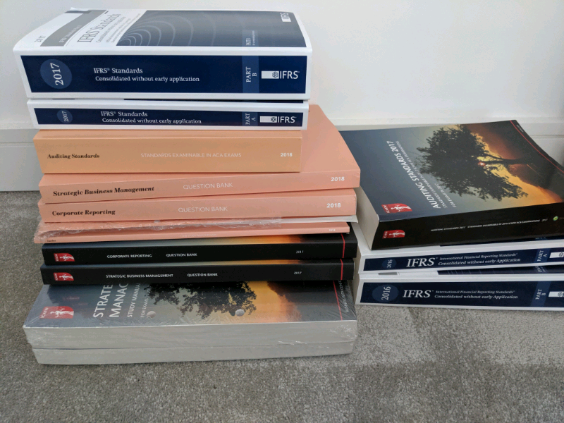 [Free collection only] Various ICAEW ACA exam materials/IFRS books