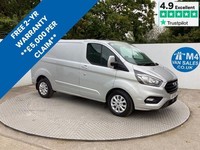 2021 Ford Transit Custom 340 EcoBoost Limited SWB L/R A/C Euro 6 SWB Panel Van H