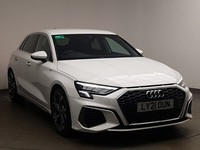 2021 Audi A3 30 TFSI S Line 5dr S Tronic [Comfort+Sound] Hatchback Petrol Automa