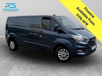 2022 Ford Transit Custom 2.0 EcoBlue 130ps Low Roof Limited Van PANEL VAN DIESEL