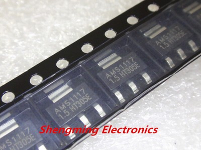 100PCS AMS1117-1.5 AMS1117 LM1117 1117 1.5V Voltage Regulator SOT-223 #T7*