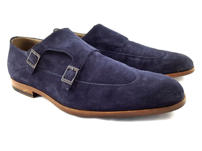 Sapatos sociais masculinos de camurça Hugo Boss