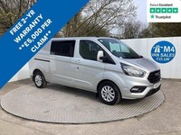 2022 Ford Transit Custom 320 EcoBlue Limited Crewcab LWB L/R Euro 6 Combi Van Di