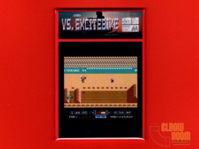 Vs. Excitebike  marquee/bezel 2x3'' fridge/locker magnet arcade Nintendo