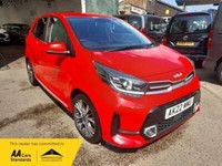 Kia Picanto 1.0 DPi GT-Line AMT Euro 6 (s/s) 5dr, AUTO, 1 OWNER, RED, FULL HISTO