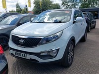 2015 Kia Sportage 1.7 CRDi ISG 3 5dr [Sat Nav] SUV Diesel Manual