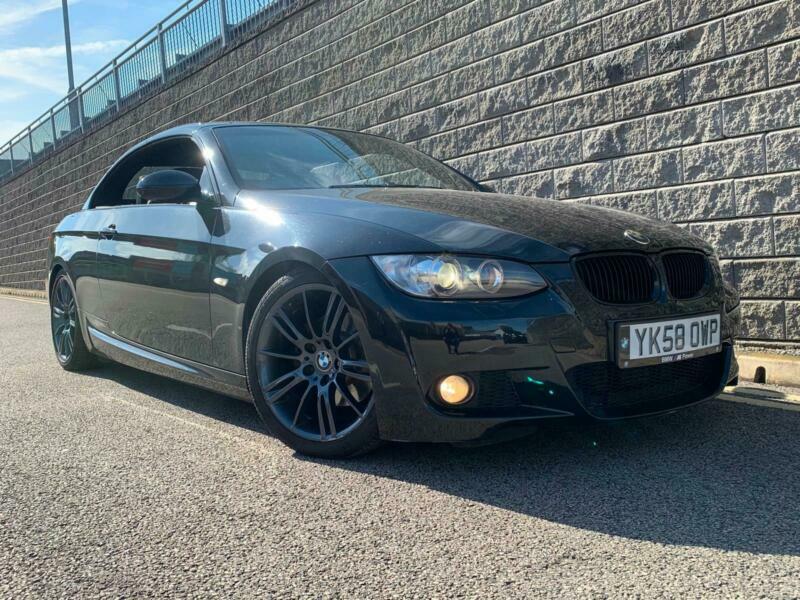 2008 BMW 320D CONVERTIBLE M SPORT 12 MONTHS MOT in Langley Mill