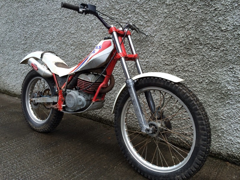 Gas gas 327 trials bike 1989,classic 2 stroke(not beta ... Gas gas 327 trials bike 1989,classic 2 stroke(not beta ...