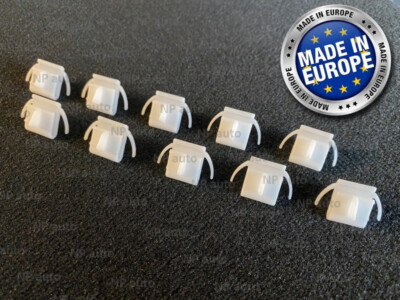 10X NEW BMW E30 E34 SIDE SILL KICK PLATE COVER TRIM CLIPS FASTENER 51711959929
