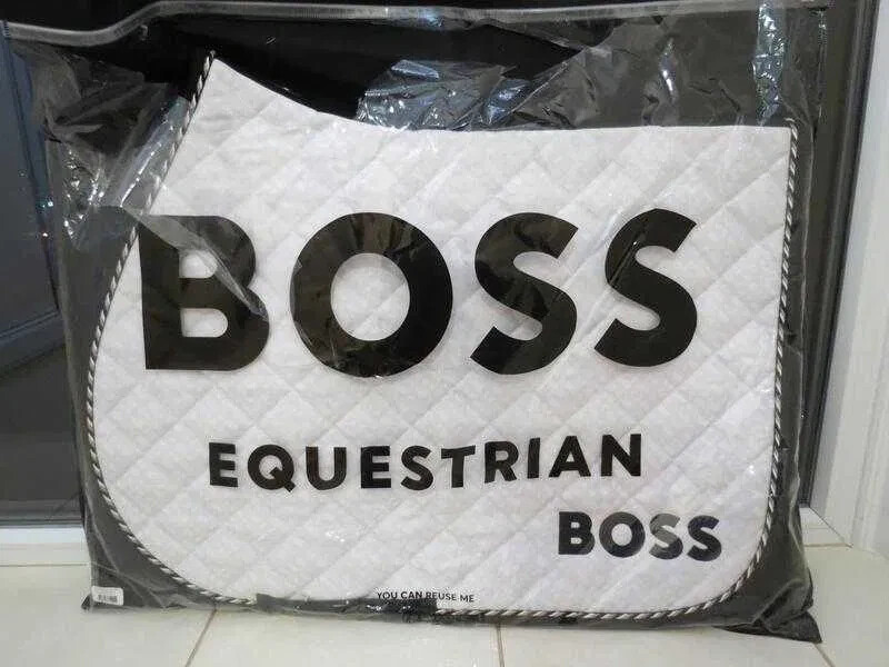 Boss Monogram Jumping Saddle Pad
