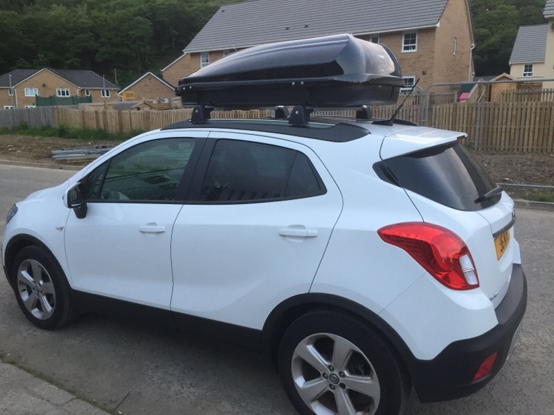 Vauxhall mokka roof bars roof rack roof box in Port Talbot, Neath